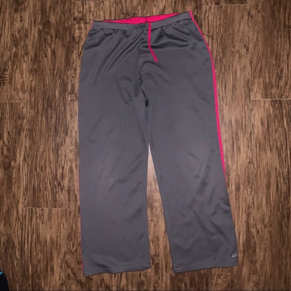 Champion Other - Champion mens Gray & Pink Sweatpants